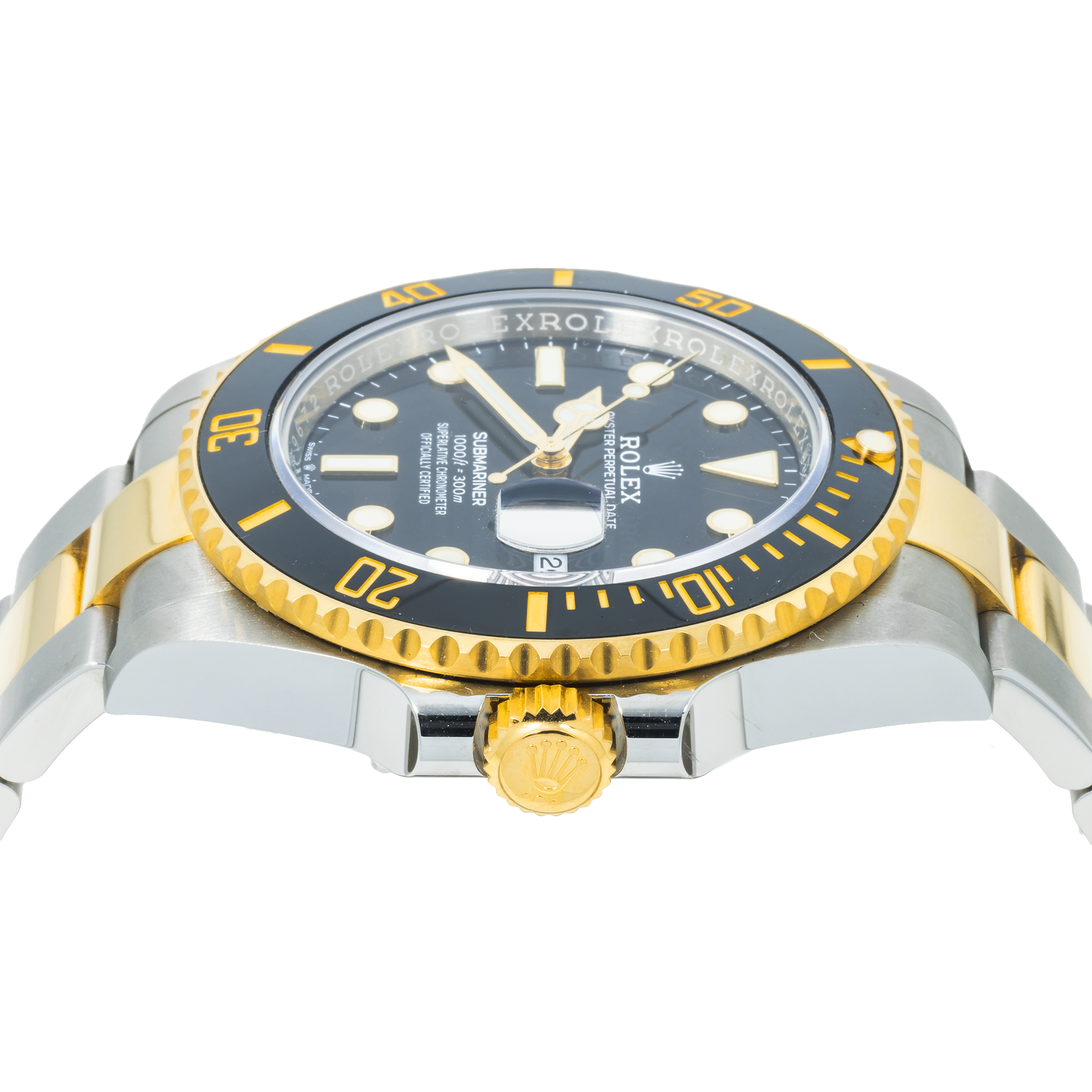 Rolex Submariner Date 41MM 126613LN Black Dial Black Ceramic Bezel Two Tone Yellow Gold Oyster Bracelet