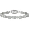 Men's Baguette Diamond Bracelets