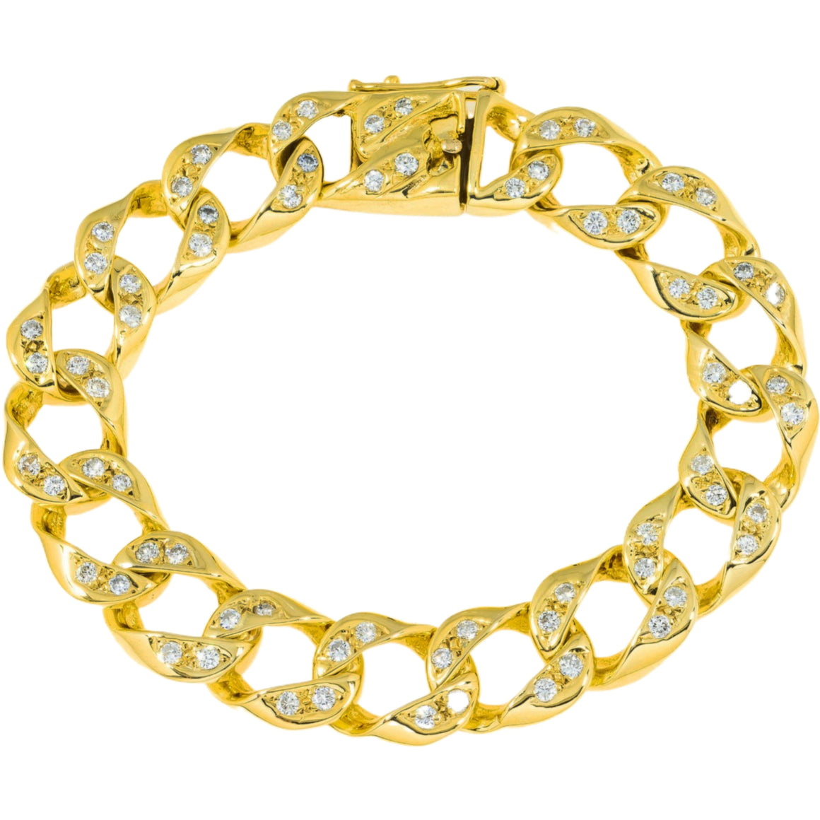 Men's Diamond Cuban Bracelets