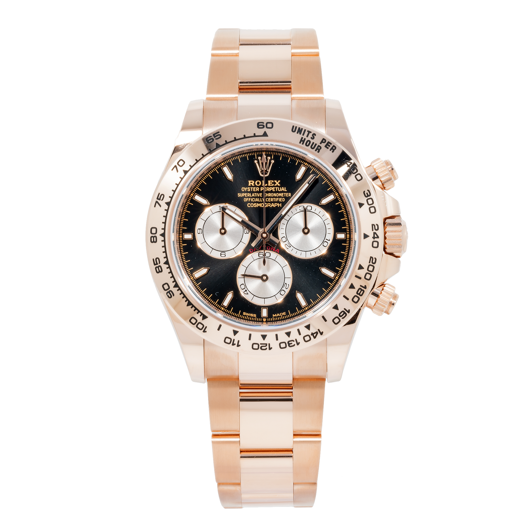 Rolex Cosmograph Daytona 40MM 126505 Black Dial Tachymeter Bezel
