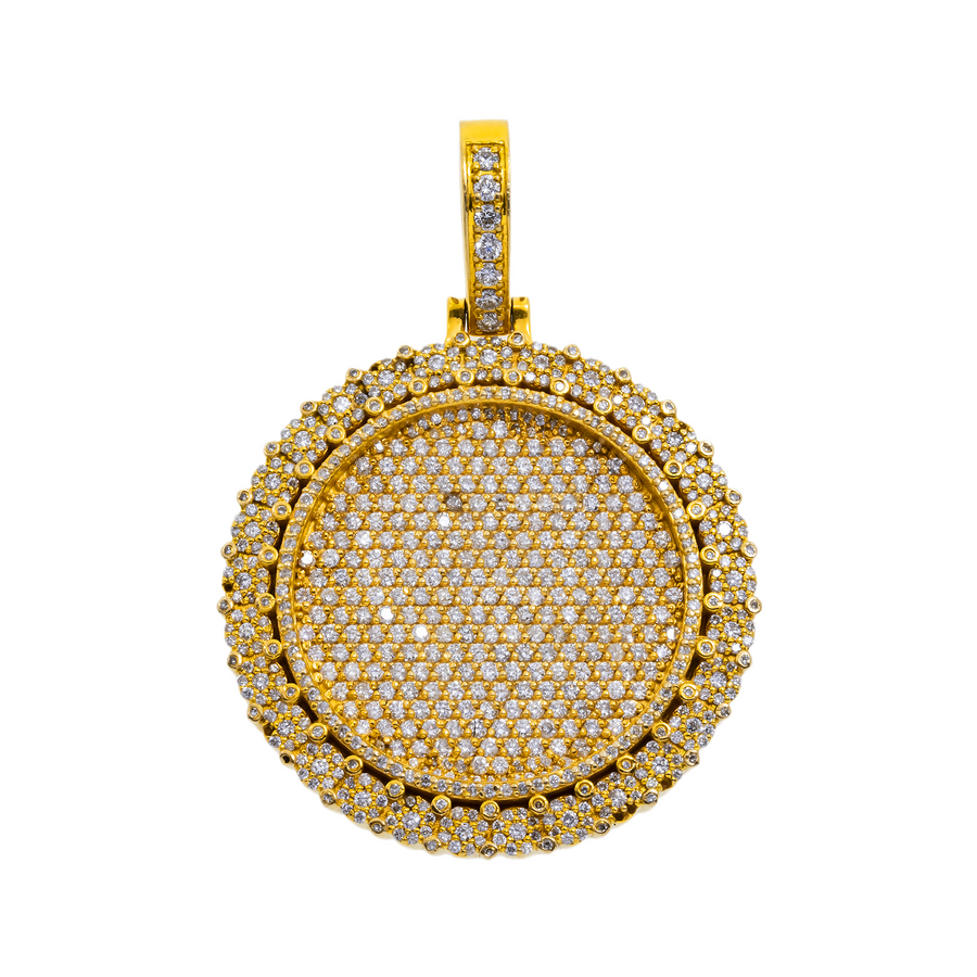 Men s Circle Pendants OMI Jewelry