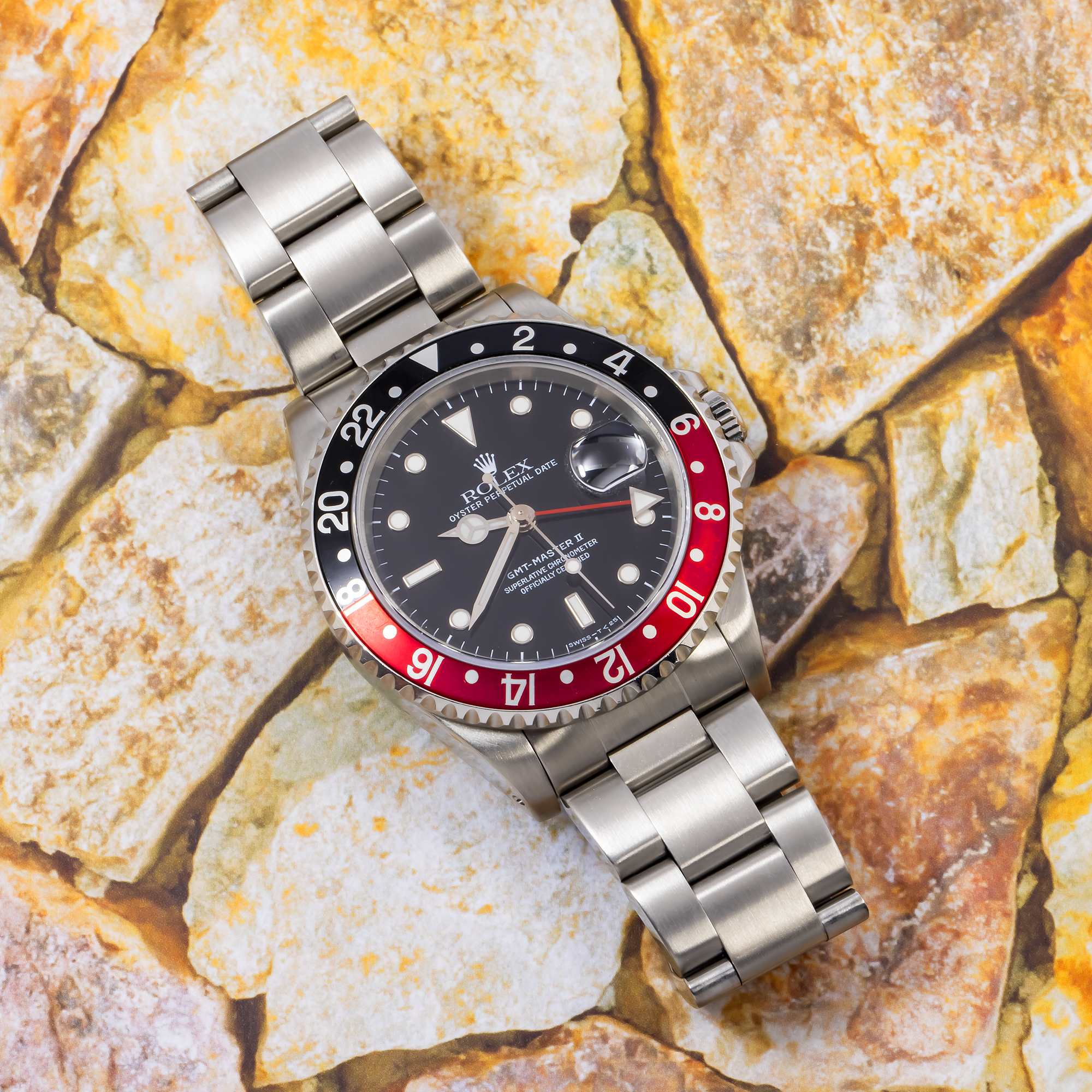Rolex GMT-Master II 40MM 16710 Coke Black Dial Black & Red Ceramic Rolex GMT-Master II 40MM 16710 Coke Black Dial Black & Red Ceramic