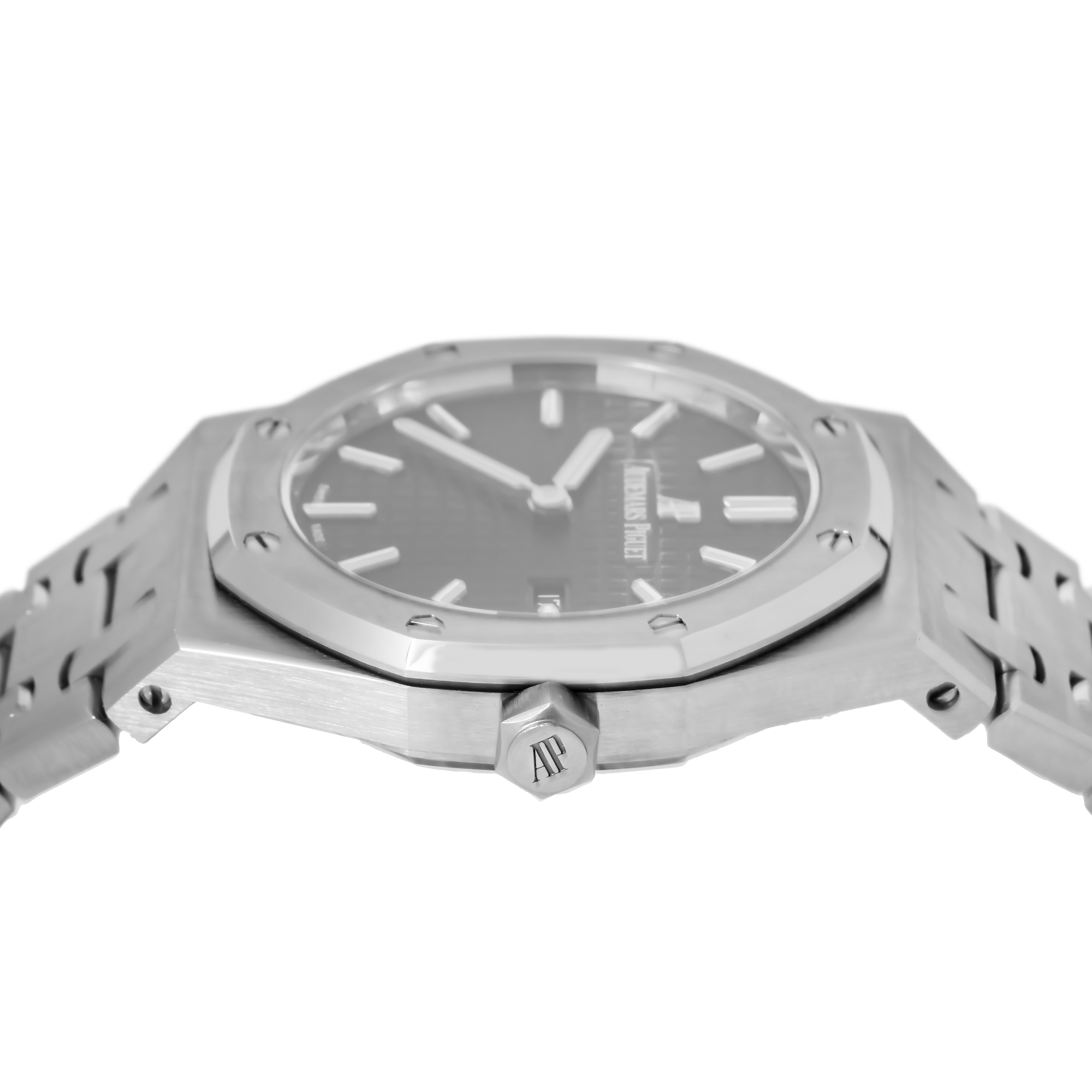 Audemars Piguet Royal Oak 33MM 67650ST.OO.1261ST.01 Black Dial Stainless Steel Bezel Stainless Steel Bracelet