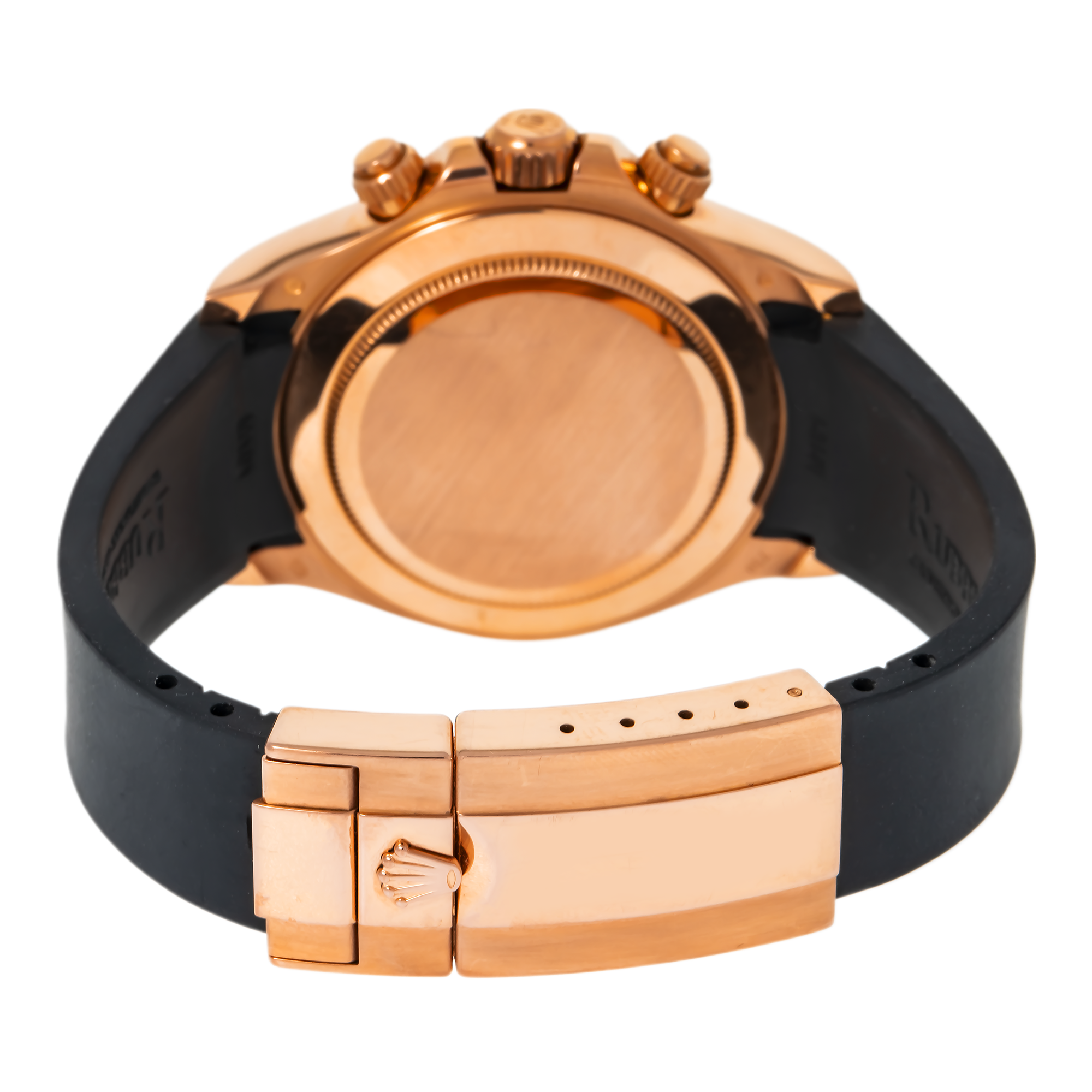 Rolex Cosmograph Daytona 40MM 116515LN Black Rainbow Hour Diamond Dial Tachymeter Bezel Black Rubber Strap