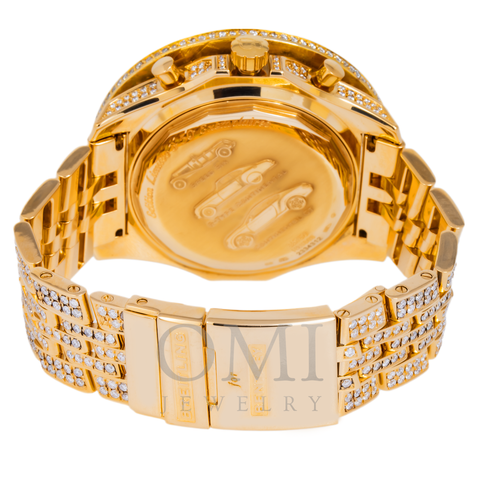 Breitling Bentley Chronograph Motors T H25363 Men's 48mm Rose Gold Diamond Watch