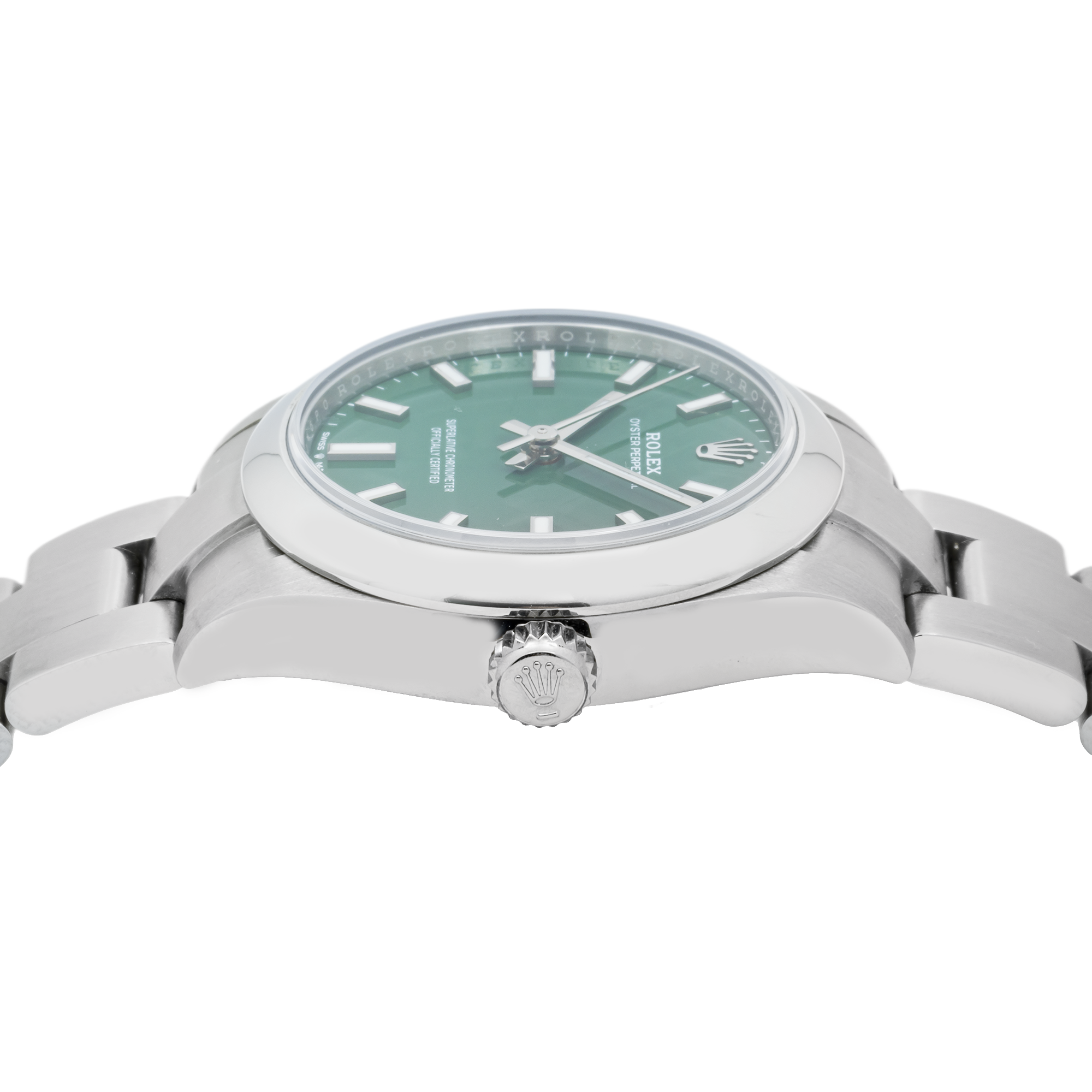 Buy Rolex Oyster Perpetual 31MM 277200 Green Dial Smooth Buy Rolex Oyster Perpetual 31MM 277200 Green Dial Smooth