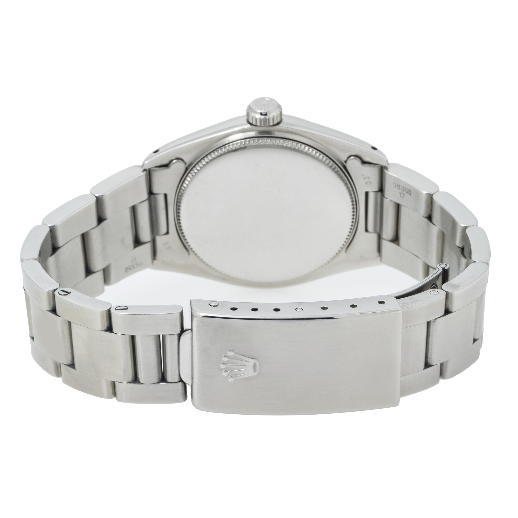 Rolex Oyster Perpetual 31MM 6430 Silver Dial Smooth Bezel Stainless Steel Oyster Bracelet