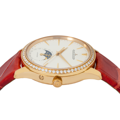 Jaeger LeCoultre Master Ultra Thin 145.2.64.S Q1252501 34MM Silver Dia OMI Jewelry