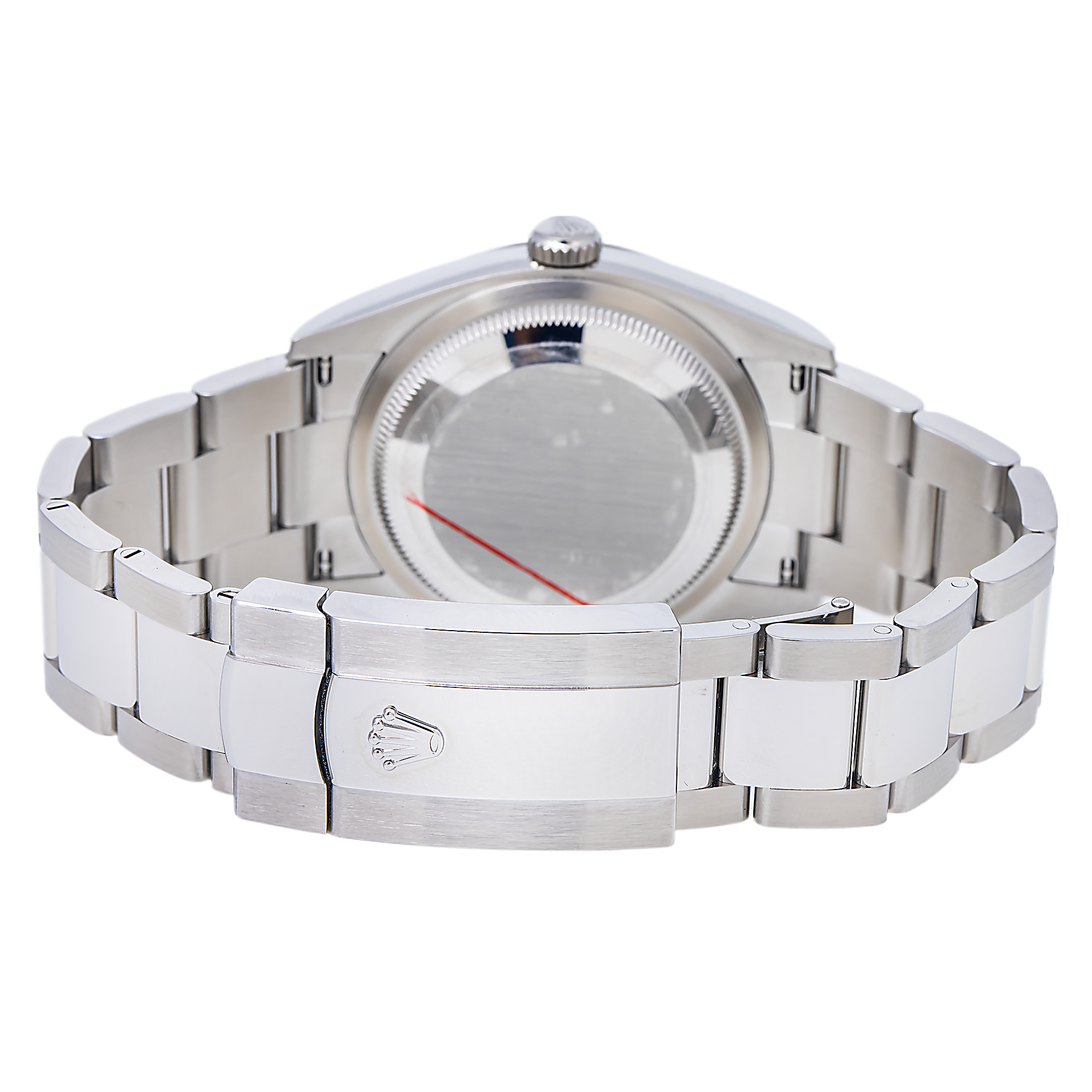 Rolex Datejust 36MM 126200 Blue Motif Dial Smooth Bezel Stainless Steel Oyster Bracelet