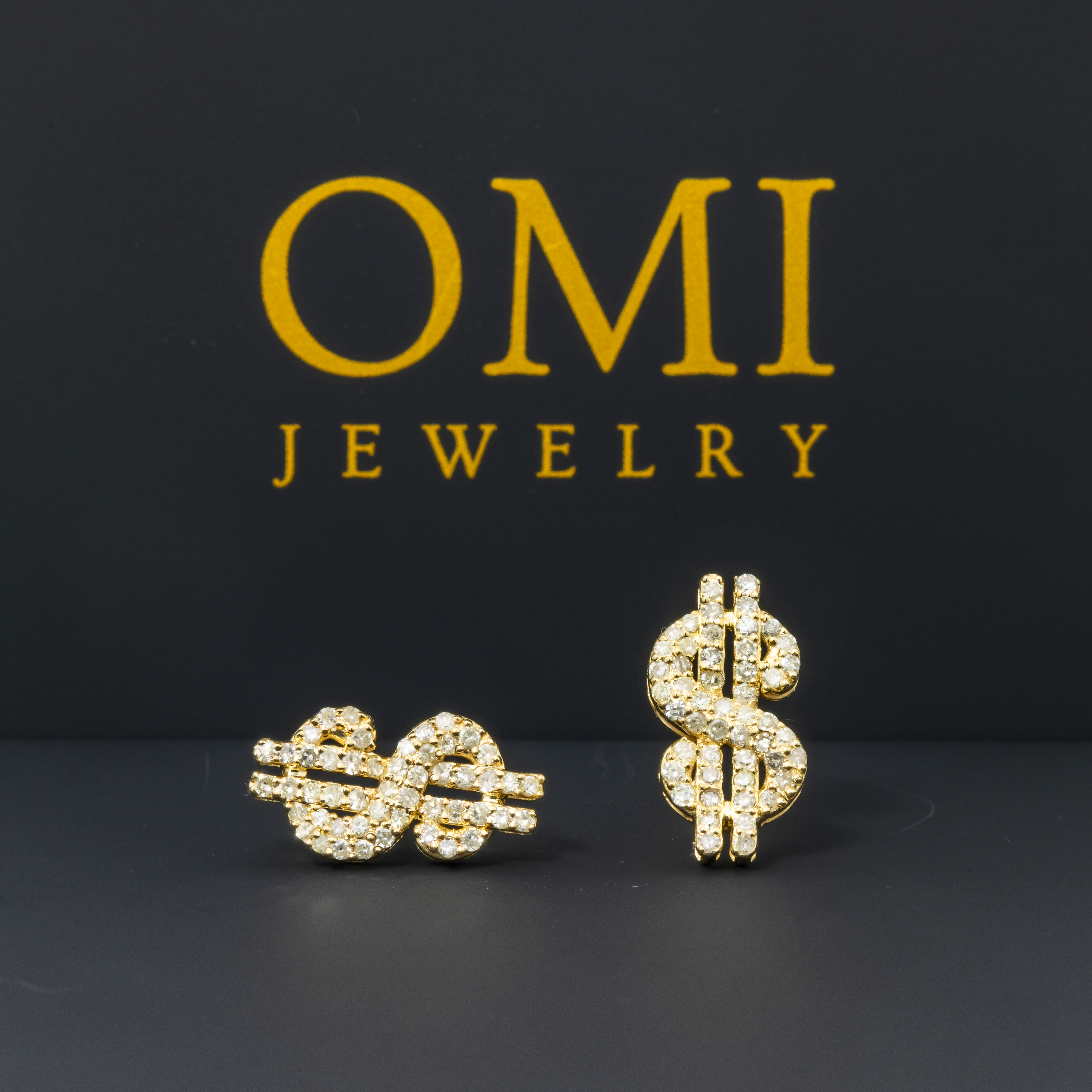 Diamond Dollar Rate Diamond One Hundred Dollar Bill Pendant CTW