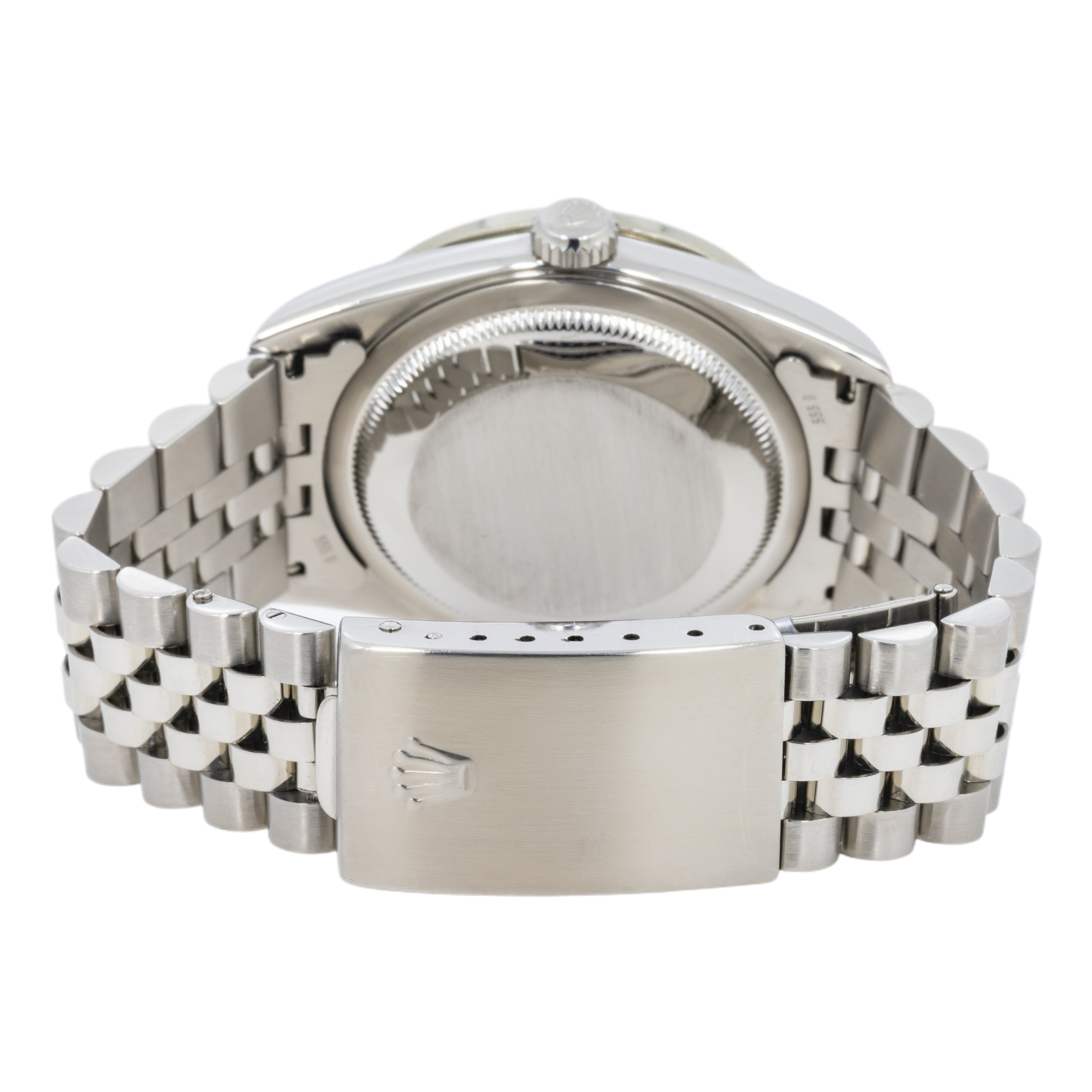 Rolex Datejust 36MM 16200 Green Dial Diamond Bezel Stainless Steel Jubilee Bracelet