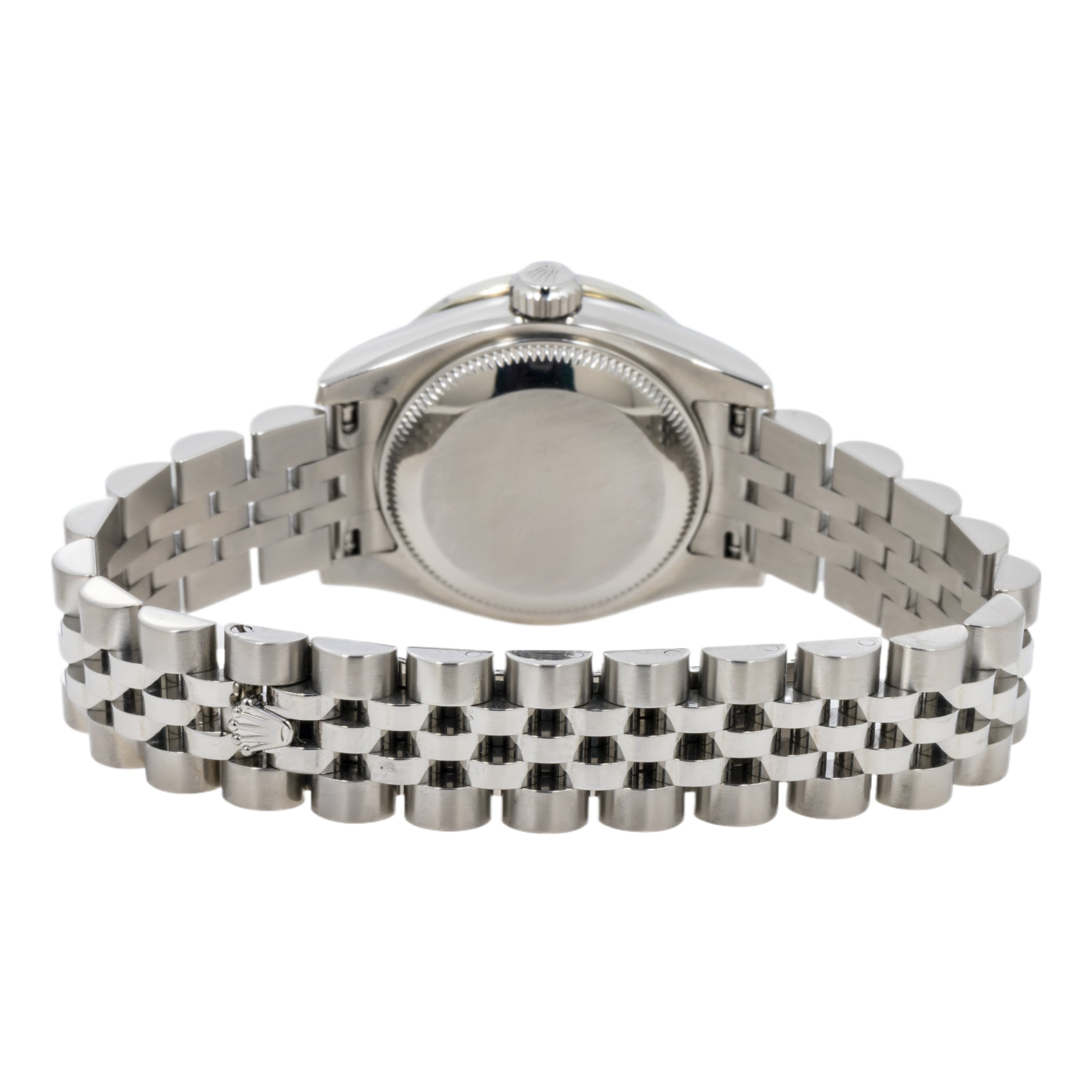 Rolex Datejust 26MM 179160 Mother of Pearl Diamond Dial Diamond Bezel Stainless Steel Jubilee Bracelet