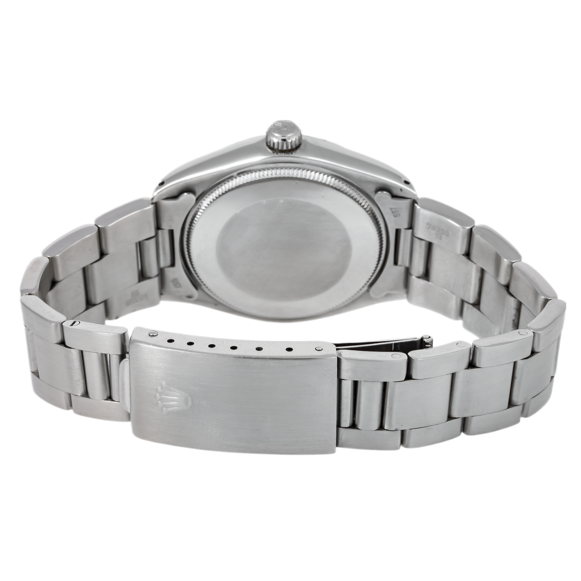 Rolex Air-King 34MM 5500 Silver Dial Smooth Bezel Stainless Steel Oyster Bracelet