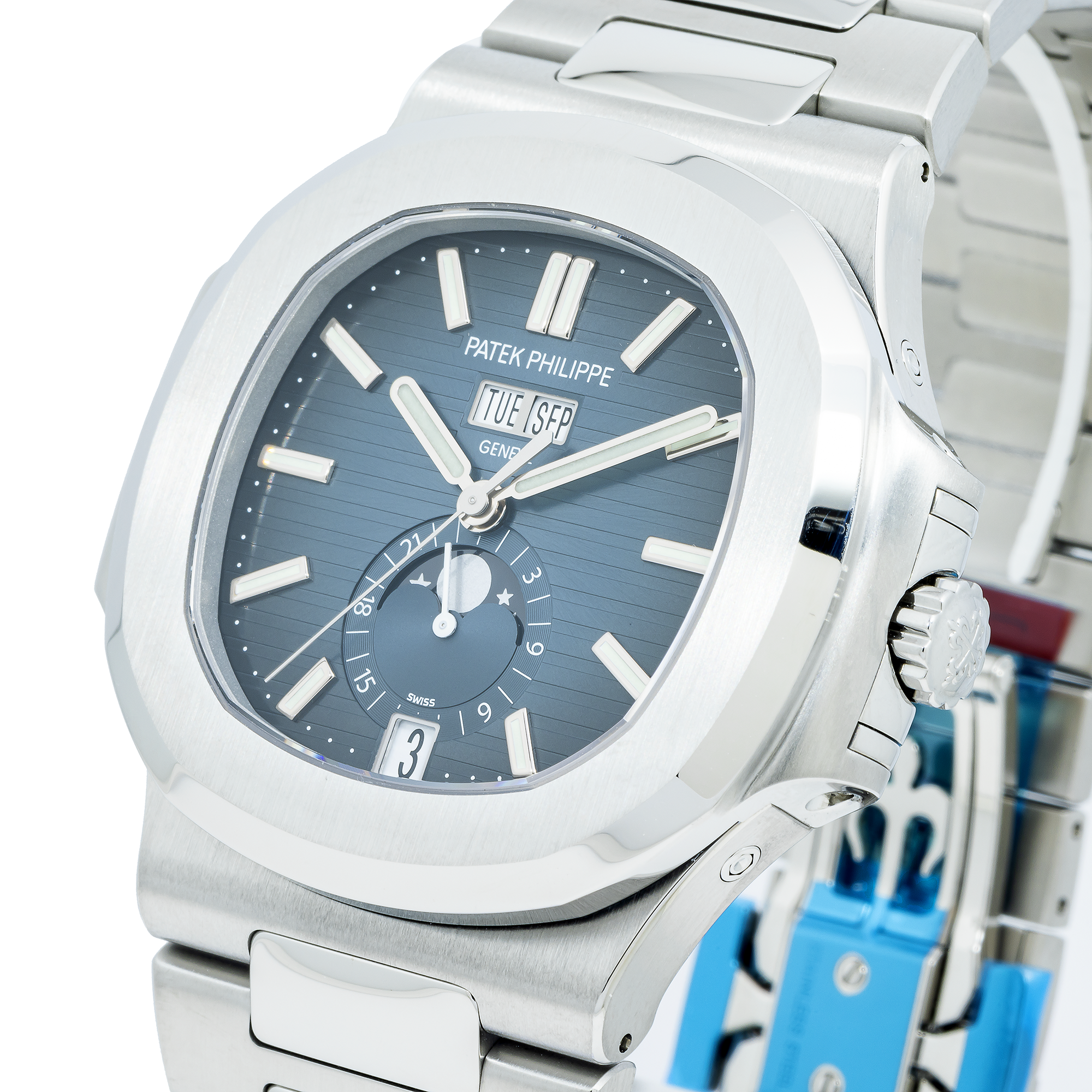 Patek Philippe Nautilus Annual Calendar Moon Phases 5726