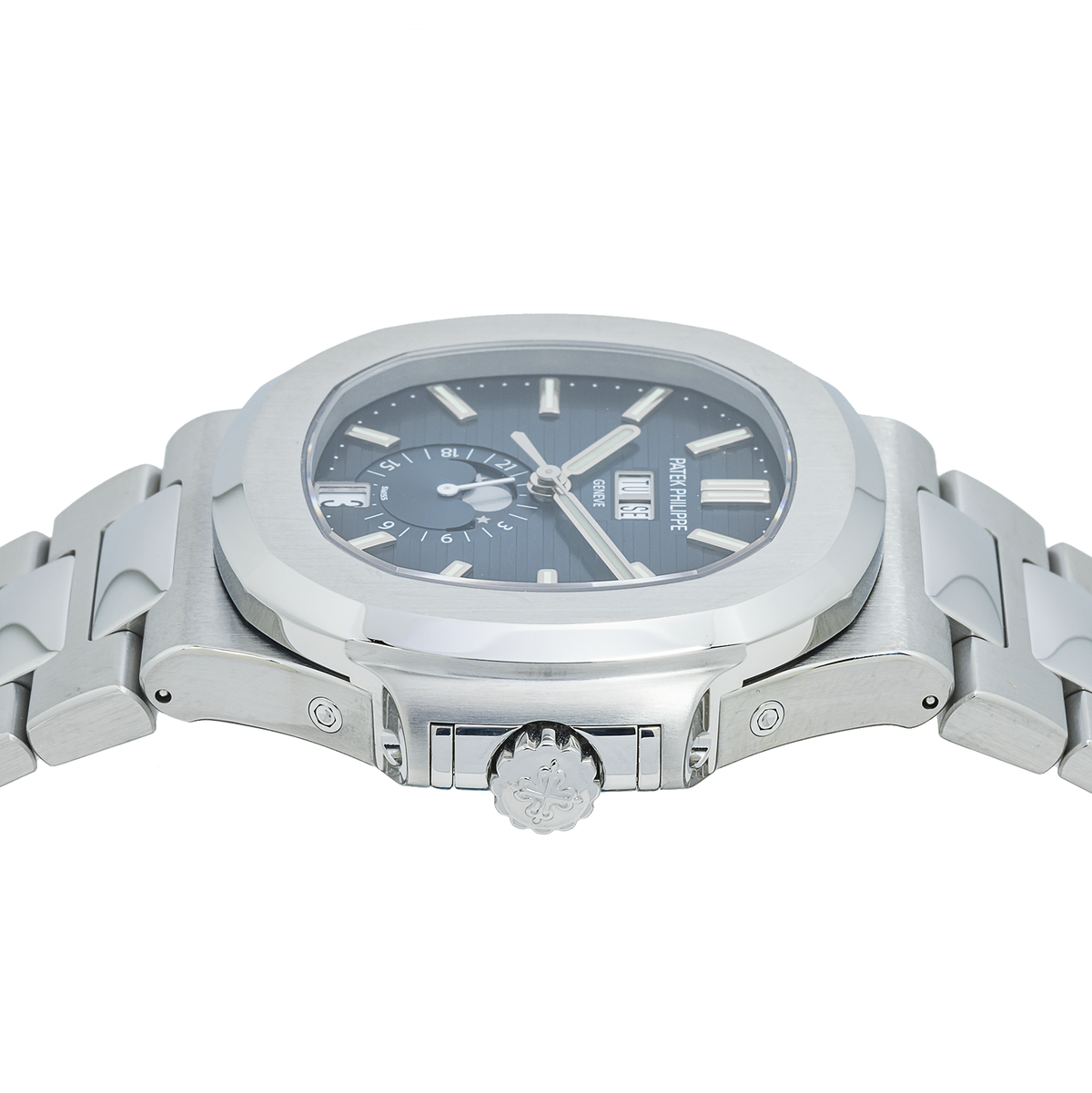 Patek Philippe Nautilus 40.5MM 5726/1A-014 Blue Dial Stainless Steel Bezel Stainless Steel Bracelet