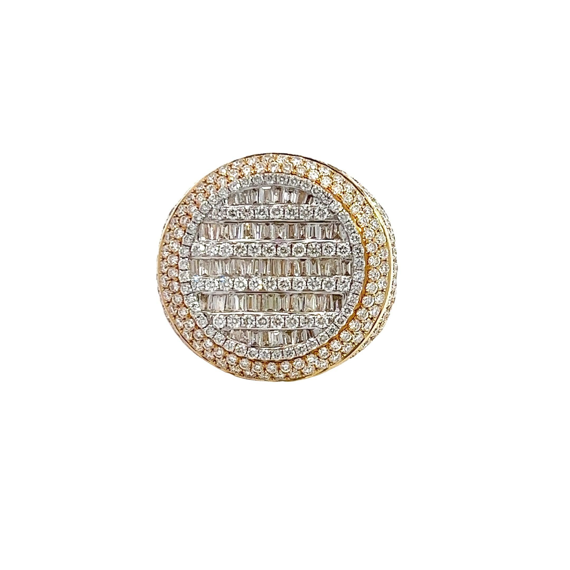 MRG4003YW-2 $38,990.00 14K 1+WV 4. D5011V. BAGUETTE DIAMOND MENS FLAT ROUND FACE RING - 5 BG ROWS (aG:an14K T+V 4.0507vv. BAGUETTE DIAMOND MENS FLAT ROUND FACE RING - 5 BG ROWS__2024-04-09-10-20-56.jpg