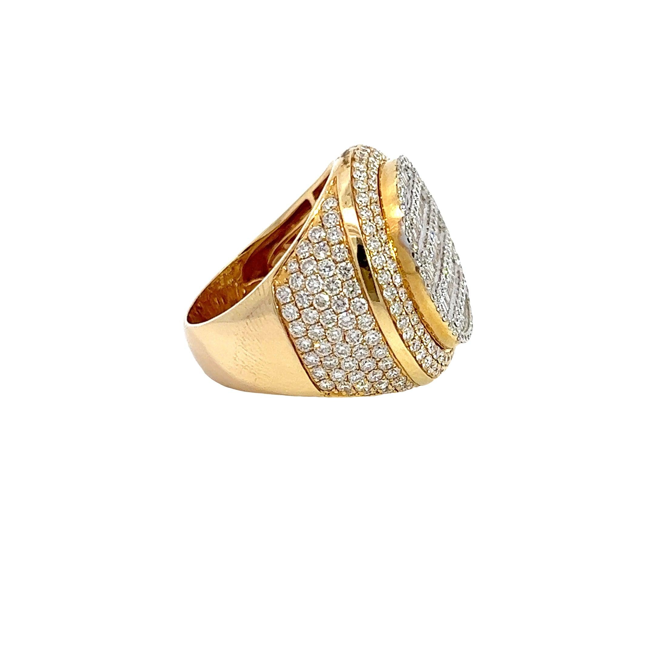 MRG4003YW-2 $38,990.00 14K 1+WV 4. D5011V. BAGUETTE DIAMOND MENS FLAT ROUND FACE RING - 5 BG ROWS (aG:an14K T+V 4.0507vv. BAGUETTE DIAMOND MENS FLAT ROUND FACE RING - 5 BG ROWS__2024-04-09-10-20-56-1.jpg