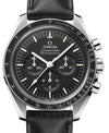 Omega Speedmaster Moonwatch Professional Co-Axial Master Chronometer Chronograph 42mm Stainless Steel Black Dial Leather Strap 310.32.42.50.01.002.