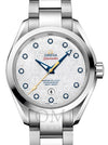 OMEGA SEAMASTER AQUA TERRA 150M MASTER CO-AXIAL CHRONOMETER "RYDER CUP" 34MM STAINLESS STEEL WHITE DIAL DIAMOND SET INDEX 231.10.34.20.55.003 STEEL BRACELET