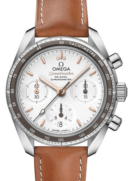 Omega speedmaster automatic leather strap best sale