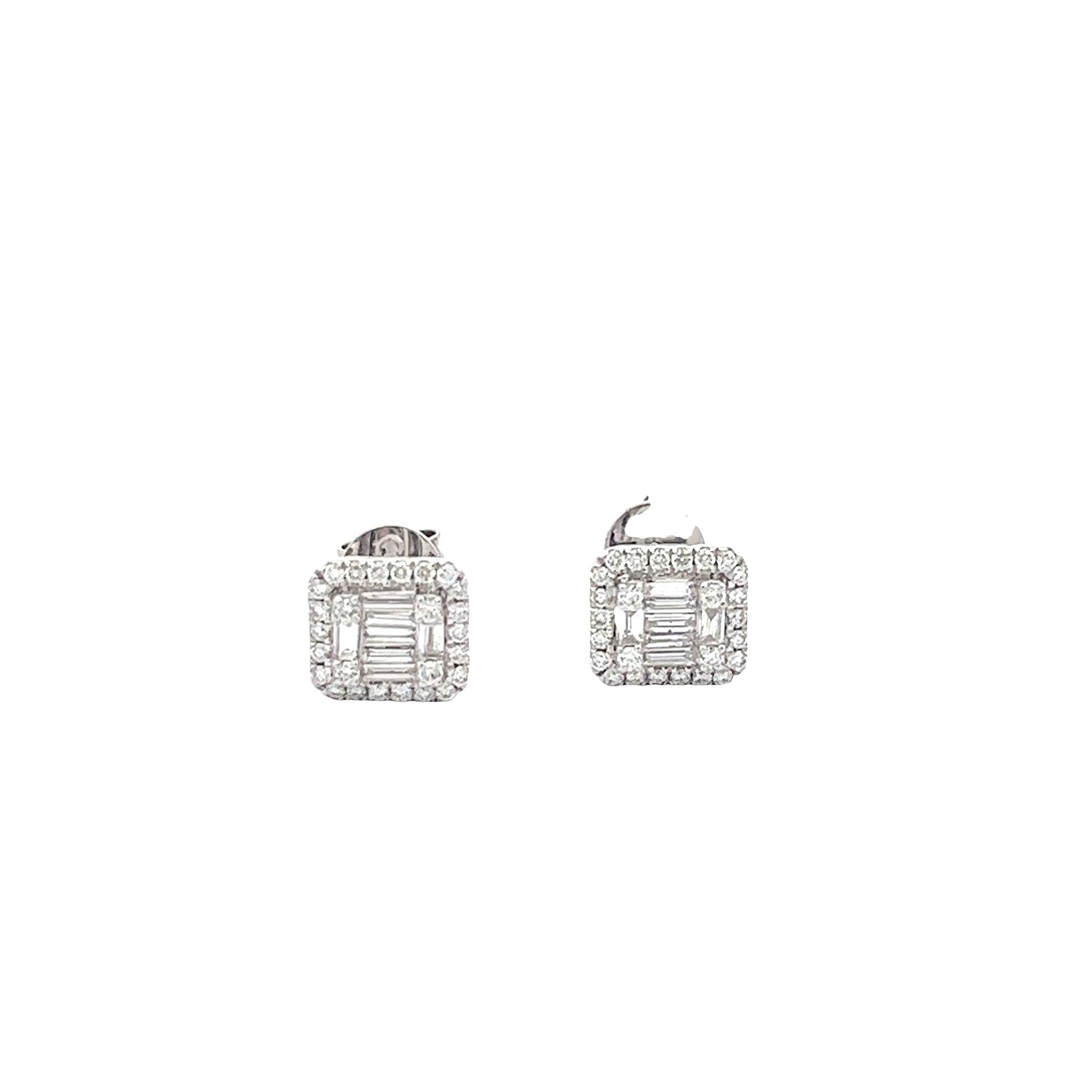 PC2169W $6,990.00 14KW O.B6CTw BAGUETTE DIAMOND SQUARE CLUSTER EARRING STUD8 . SINGLE ROW BORDER. VS DIAMOND8PC2169W $6,990.00 14KW 0.35CTW BAGUETTE DIAMOND SQUARE CLUSTER EARRING STUDS. SINGLE ROW BORDER. WS DIAMONDS__2024-04-18-11-28-30.jpg