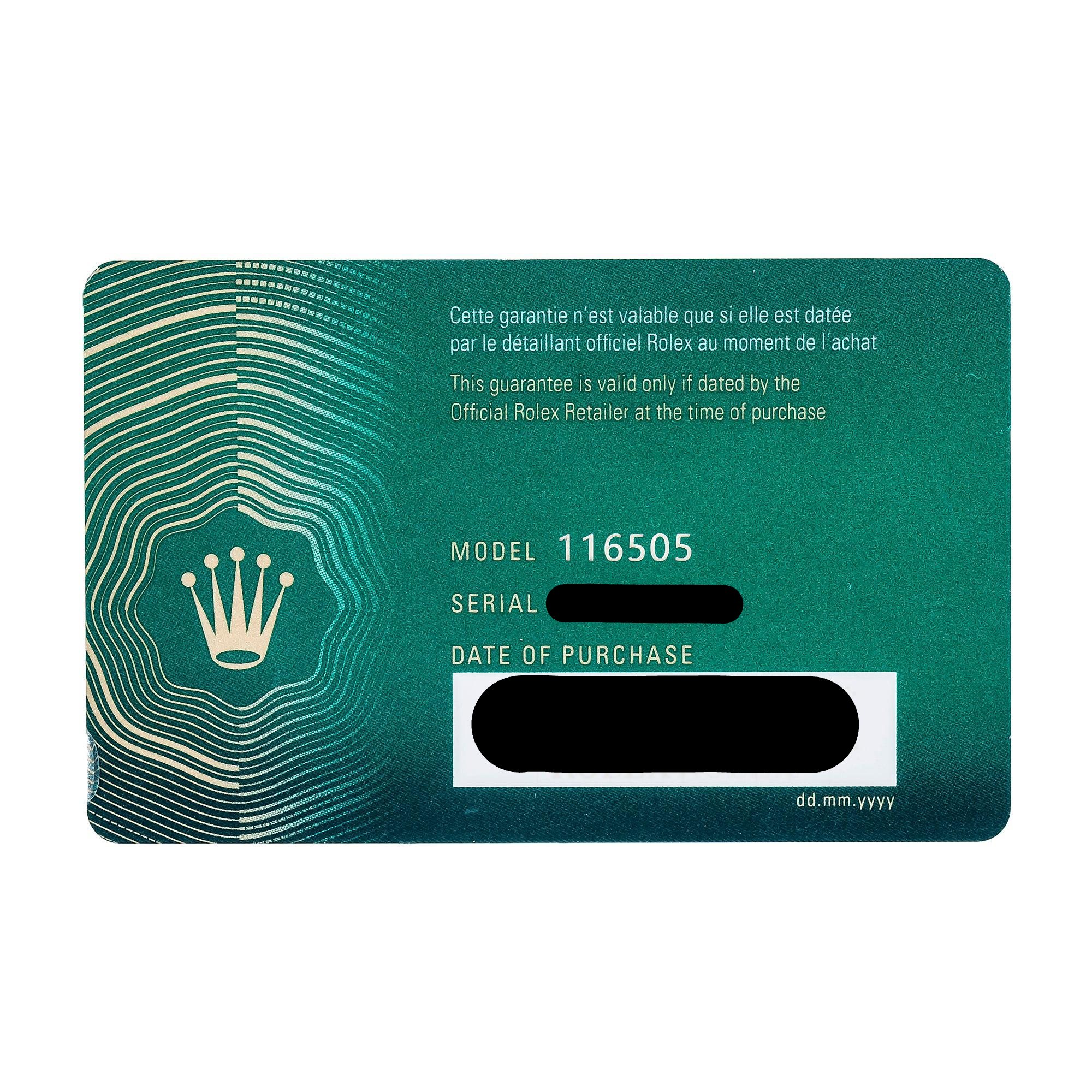 Rolex Cosmograph Daytona 40MM 116505 Black Dial Tachymeter Bezel 18K Rose Gold Oyster Bracelet