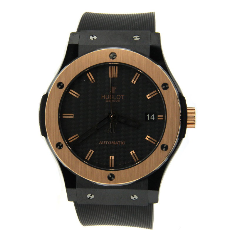 HUBLOT CLASSIC FUSION QUARTZ ROSE GOLD CERAMIC 561.CP.1780.RX