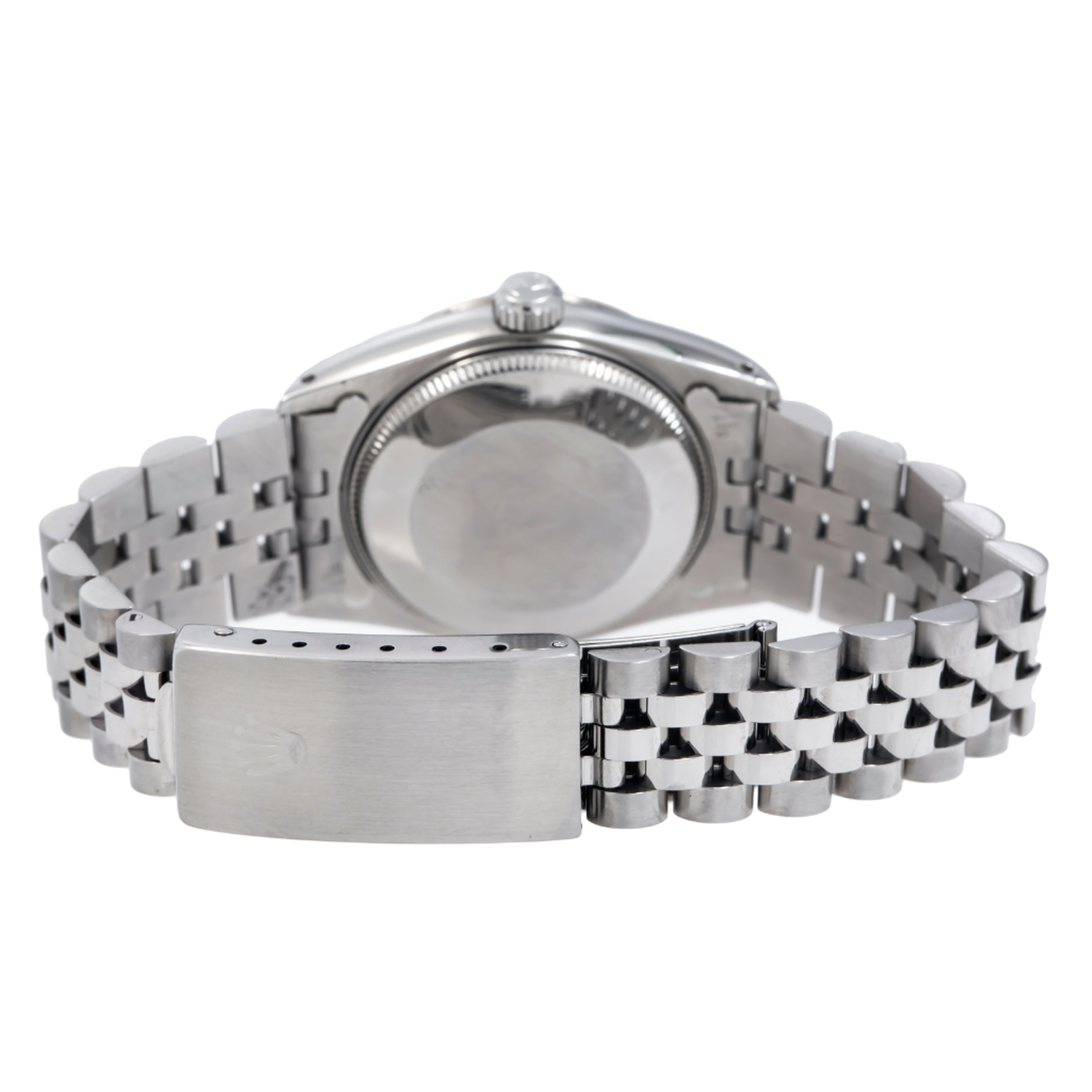 Rolex Datejust 31MM 78274 Silver Diamond Dial Fluted Bezel Stainless Steel Jubilee Bracelet