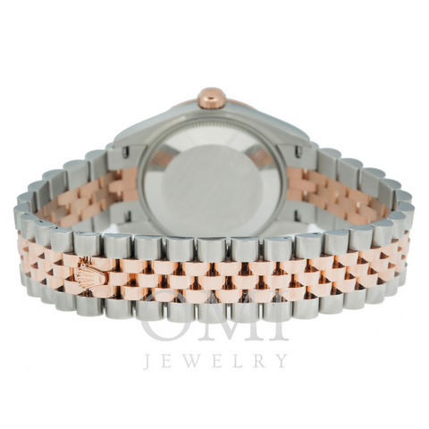 Rolex Lady-Datejust 178271 31MM Aubergine Diamond Dial With Two Tone Bracelet
