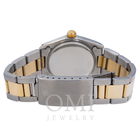 Rolex Oyster Perpetual 6748 31MM White Dial With Two-Tone Oyster Bracelet