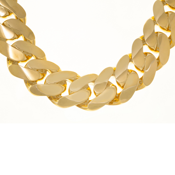 Mens 14k gold 2025 cuban link chain
