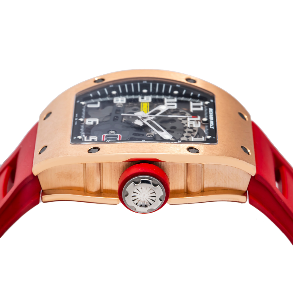 Richard Mille RM029 48MM Transparent Dial With Rubber Bracelet