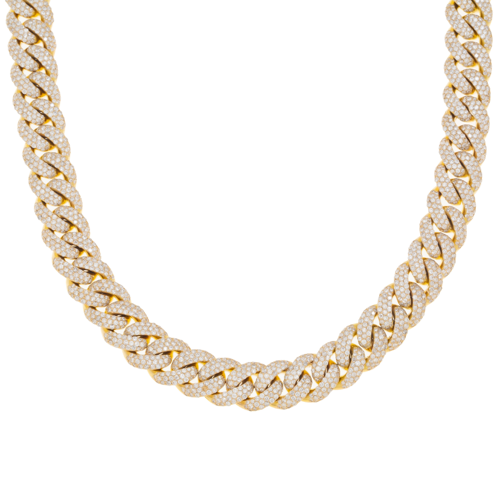 12mm cuban link chain 10k Clearance