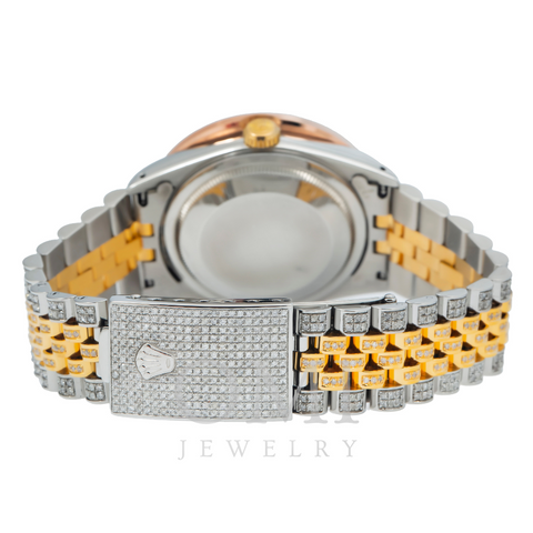 Rolex Datejust 36MM Rainbow Diamond Dial With Two-Tone Jubilee Bracelet
