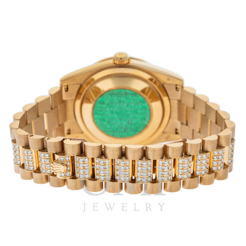Rolex Day-Date 118388 36MM Champagne Diamond Dial With Diamond Presidential Bracelet
