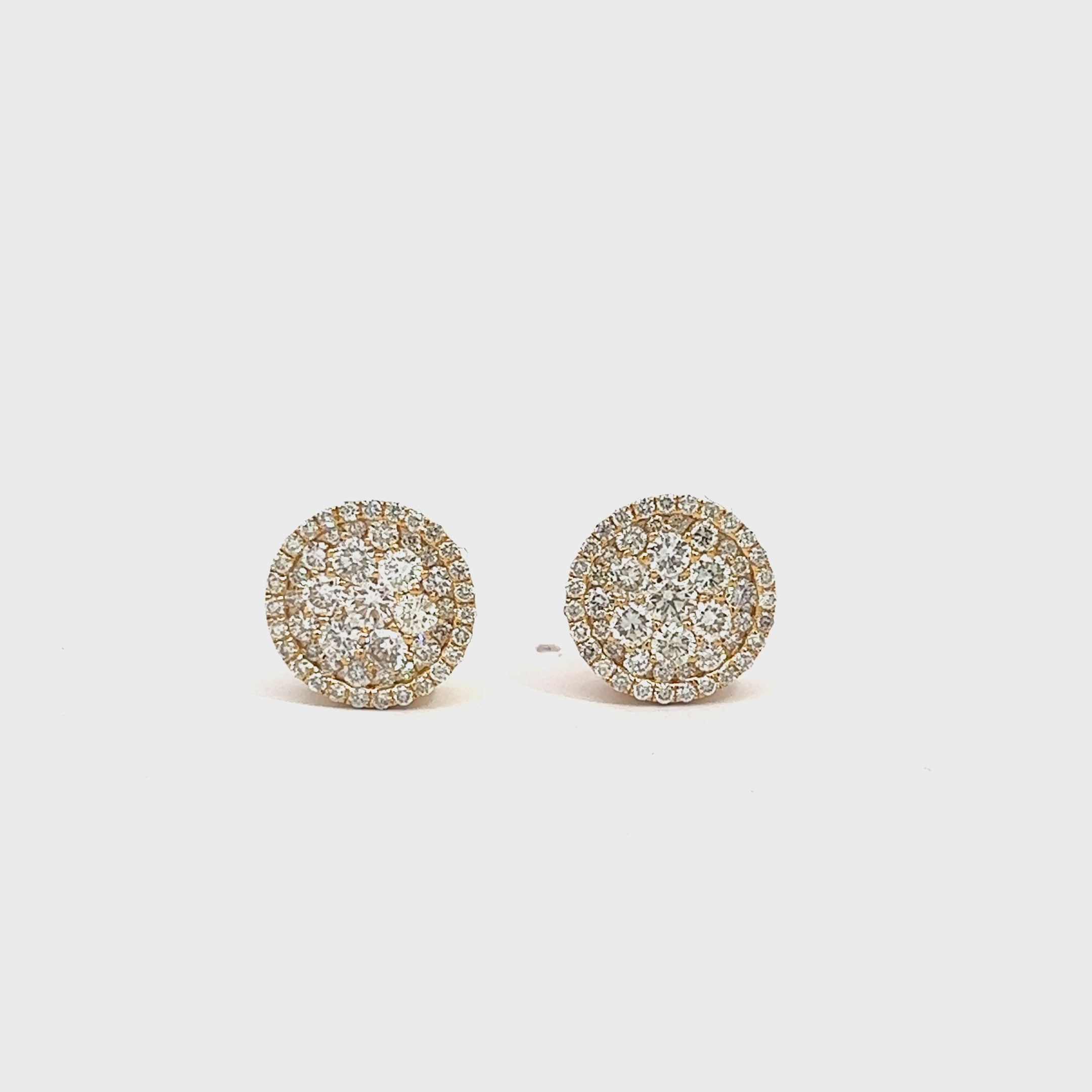 $14,990.00 14KY 2.00CTW DIAMOND ROUND CLUSTER EARRINGS - SINGLE ROW BORDERCL2423Y $14,990.00 14KY 2.00CTW DIAMOND ROUND CLUSTER EARRINGS - SINGLE ROW BORDER__2024-04-17-14-26-26.mp4