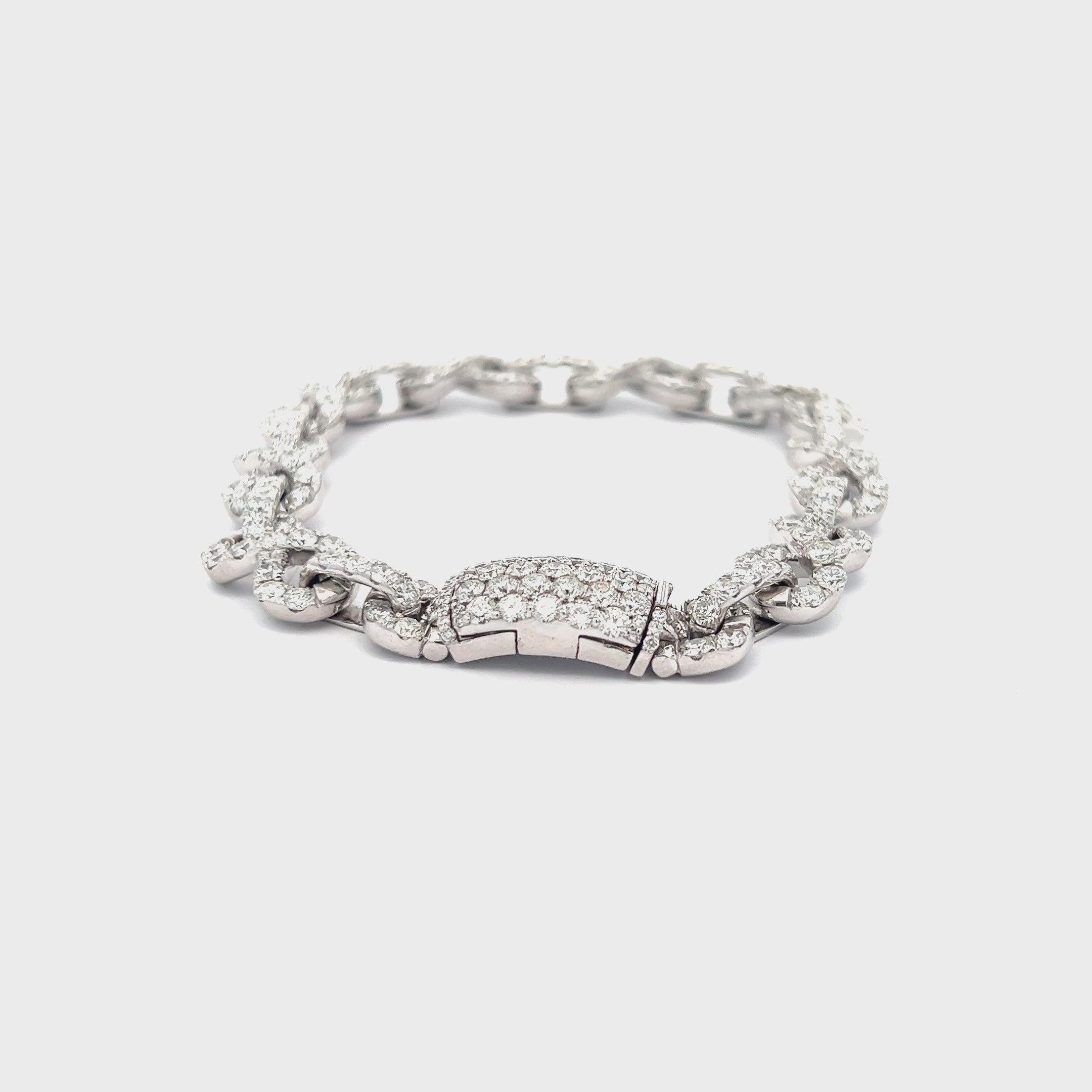 MBR3929W-8 $149,990.00 14KW 15.50CTW DIAMOND INFINITY ROLO LINK BRACELET -8.10MM14KW16.50CTWDIAMONDINFINITYROLOLINKBRACELET-8 . 10MM__2024-04-18-13-11-06.mp4