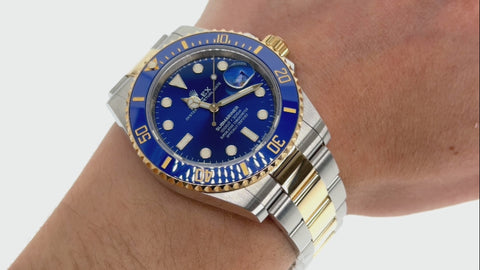 Rolex Submariner Date 126613LB 41MM Blue Dial With Two Tone Oyster Bracelet