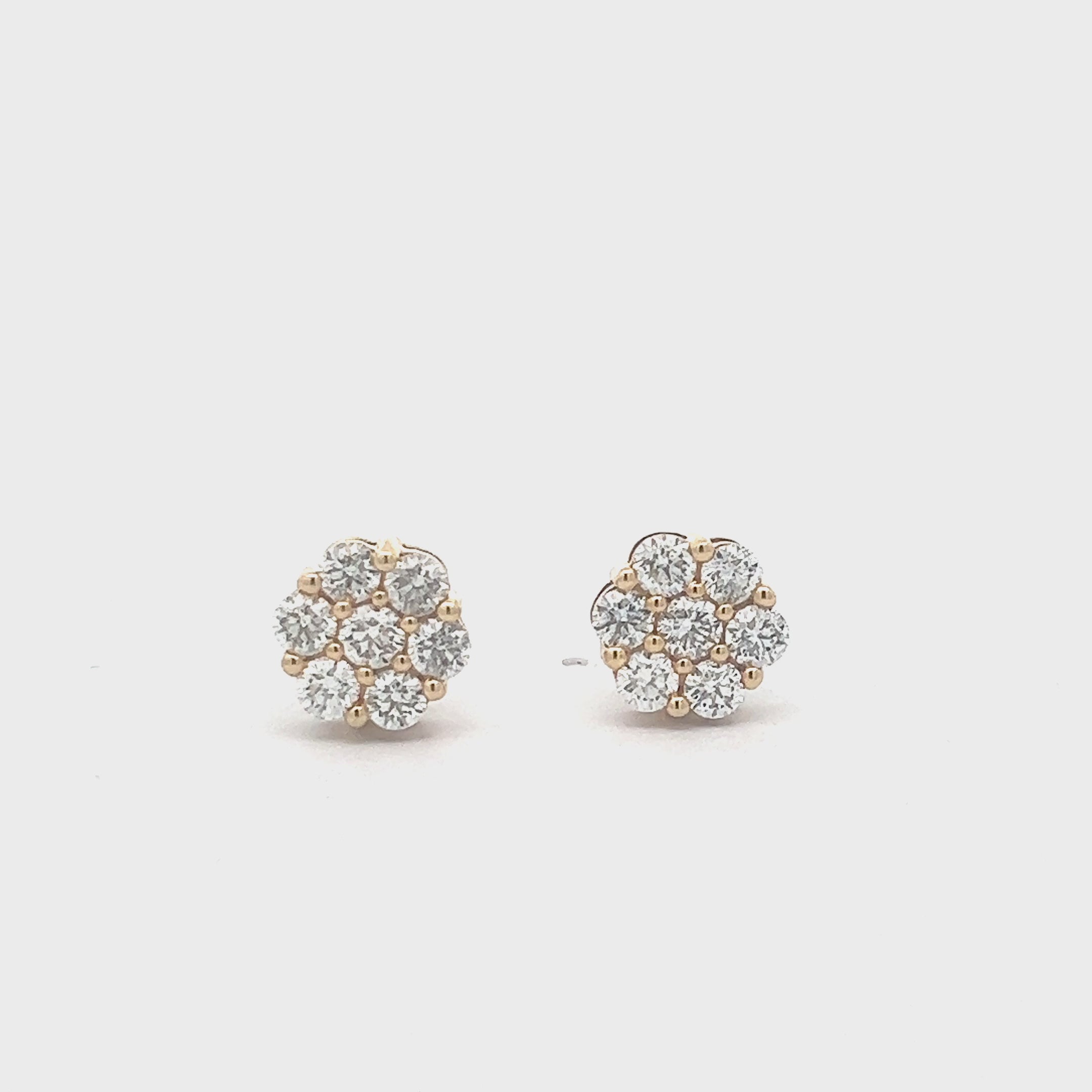 FL4187Y $17,500.00 14KY 2.26-2.35CTW DIAMOND 1-STONE FLOWER EARRINGSFL4187Y $17,500.00 14KY 2.25-2.35CTW DIAMOND 7-STONE FLOWER EARRINGS__2024-04-18-17-07-26.mp4