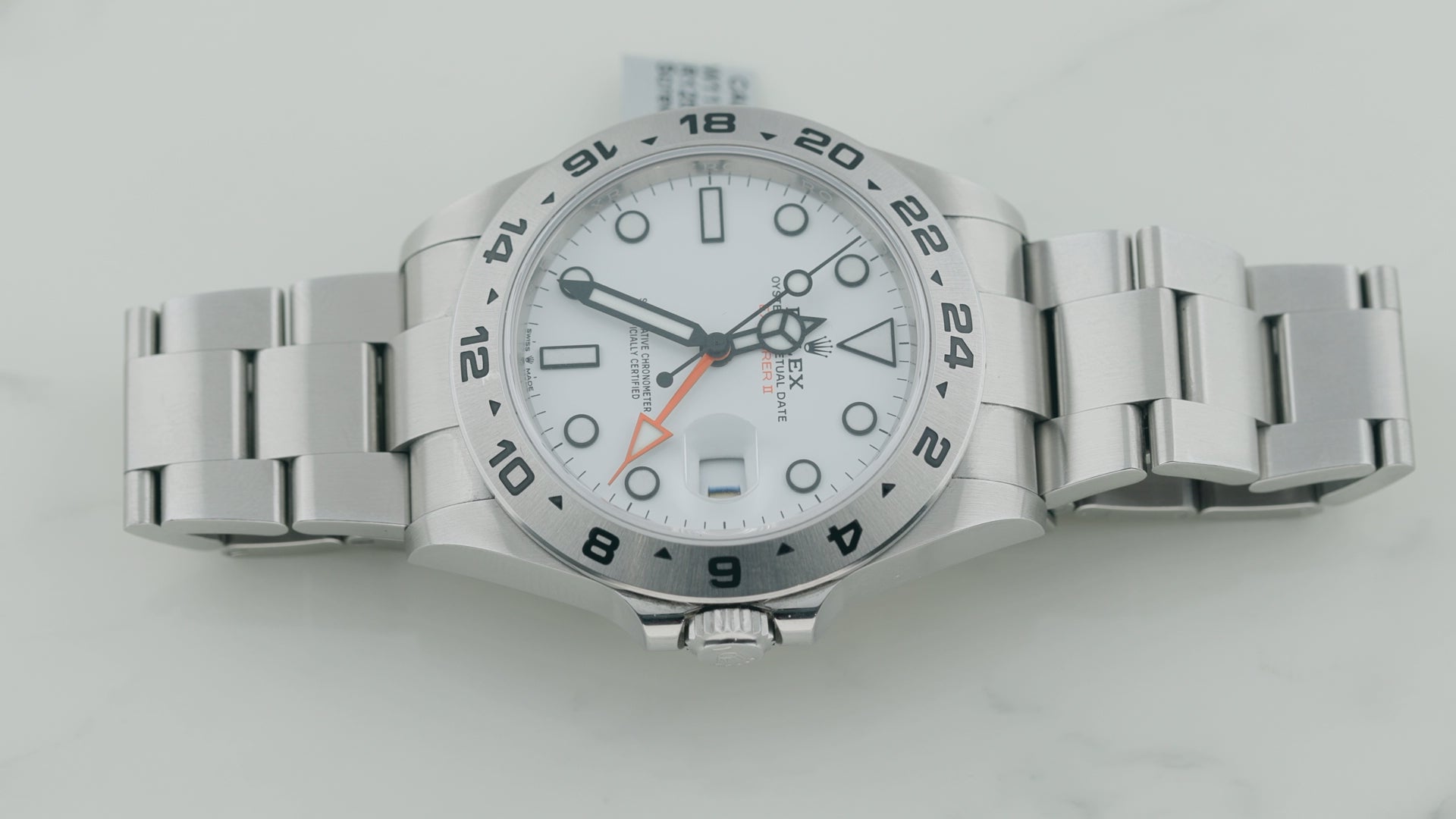 Rolex Explorer II 42MM 226570 Polar White Dial Stainless Steel Bezel Stainless Steel Oyster Bracelet