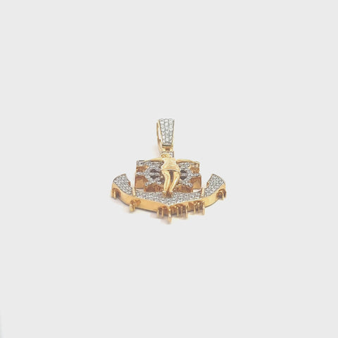 CHR0773Y $13,500.00 SOKY 1 ABCTW DRIPPING DIAMONO ANCHOR WITh CRUCIPI PENDANT10KY 1.45CTW DRIPPING DIAMOND ANCHOR WITH CRUCIFIX PENDANT__2024-04-09-17-41-57.mp4