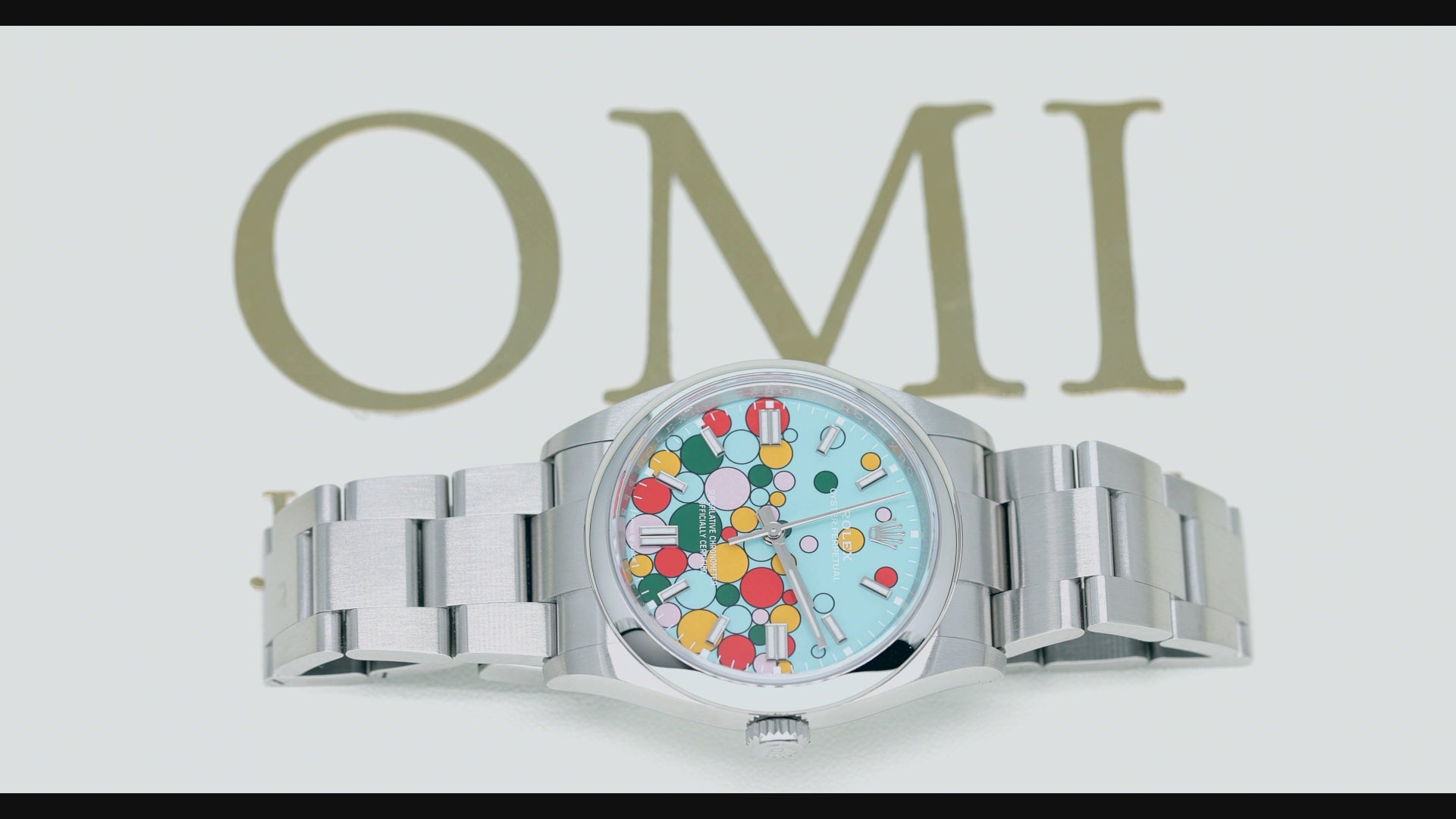 Rolex Oyster Perpetual 36MM 126000 Turquoise Celebration Dial Smooth Bezel Stainless Steel Oyster Bracelet