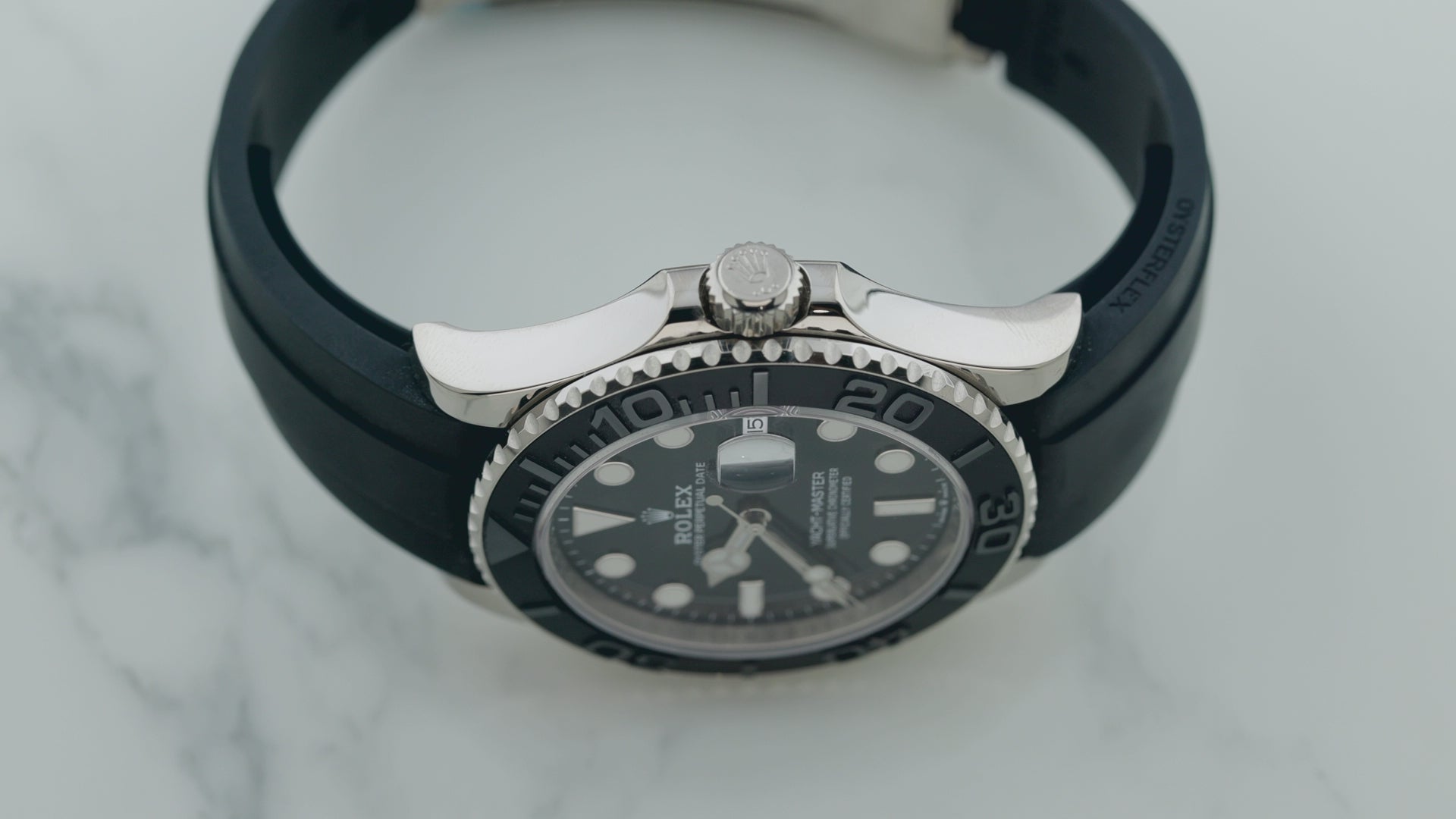 Rolex Yacht-Master 42MM 226659 Black Dial Black Ceramic Bezel Black Oysterflex Strap