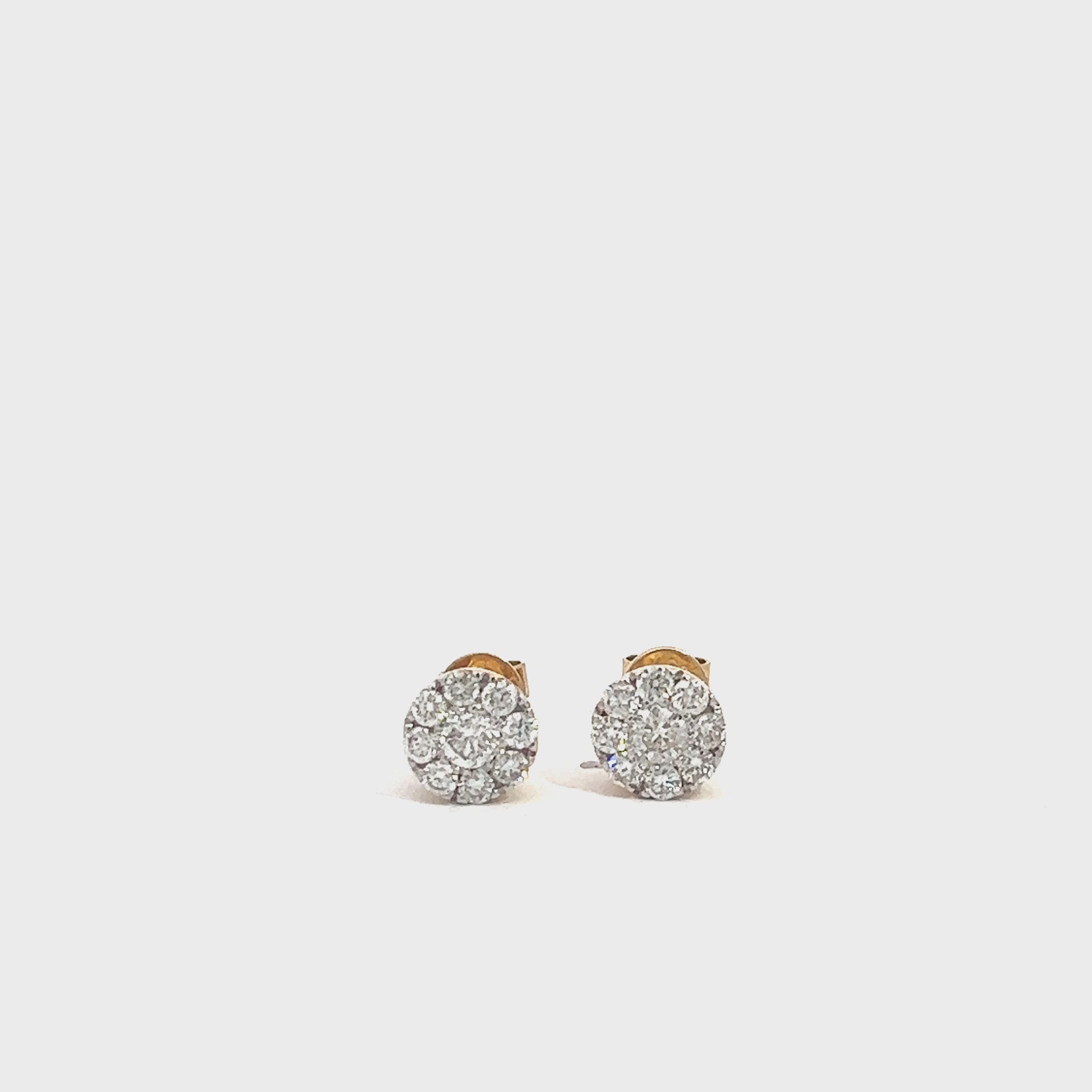 FR2175Y $8.990.00 SOKY LASCTE FLUER DIAMOI ROJOFR2175Y $8,990.00 14KY 1.15CTW FLUER DIAMOND ROUND EARRING STUDS__2024-04-19-12-01-51.mp4