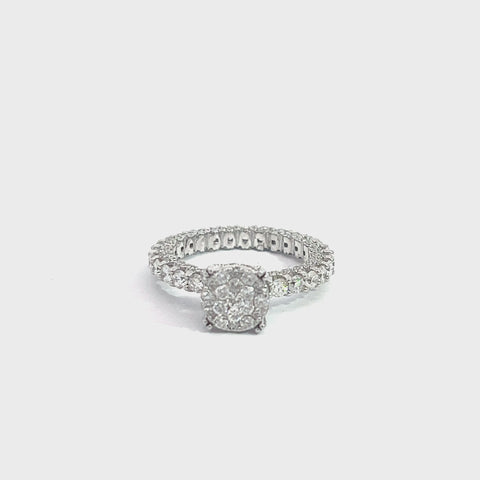 RG5515W-8 $20,990.00 14KW 2.65CTW ROUND CLUSTER DIAMOND RING - DIAMOND U PRONG ETERNITY - SIZE 8 'AG:aD__2024-04-09-12-30-09.mp4