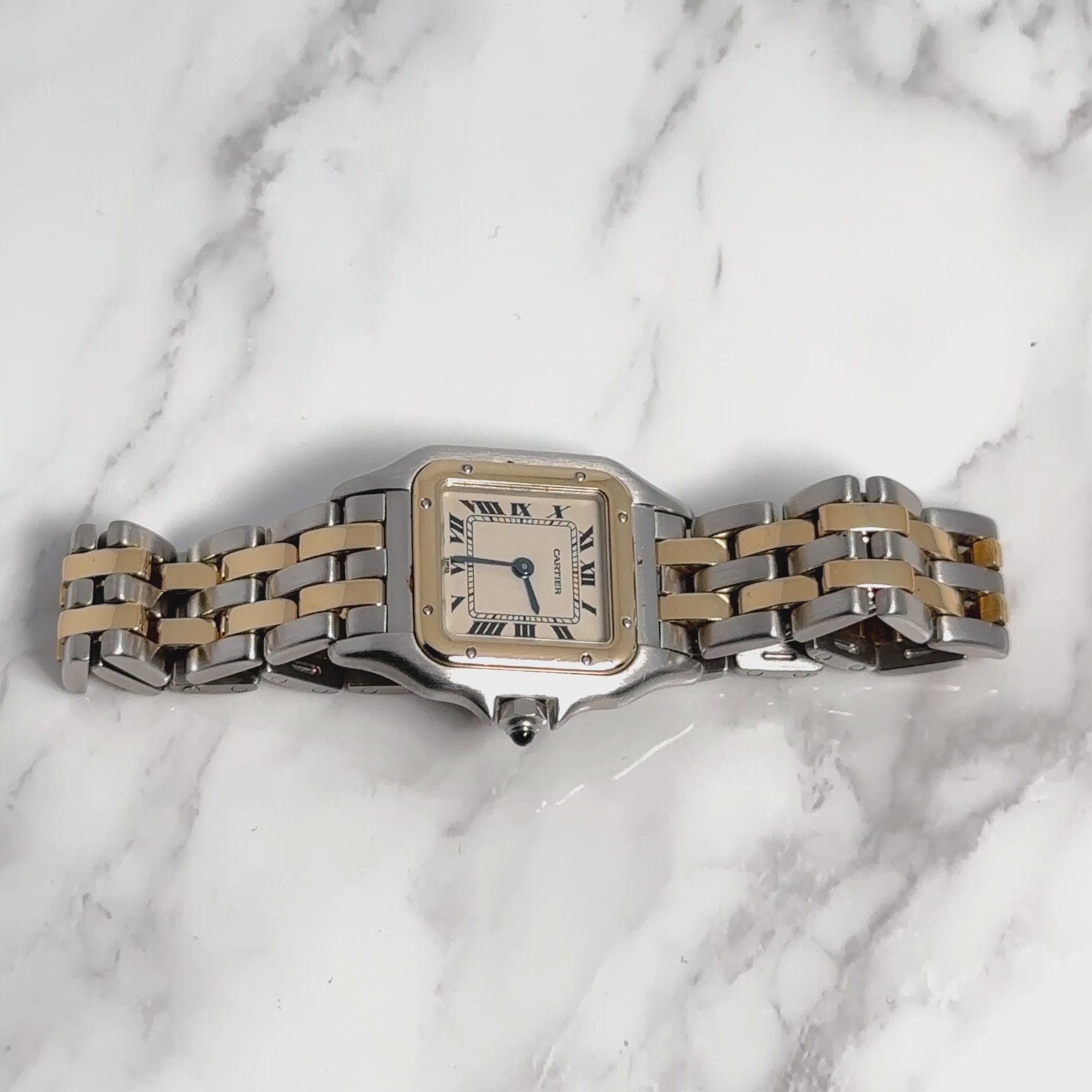 CARTIER PANTHERE 6692 TWO-TONE 22MM SMALL MODEL