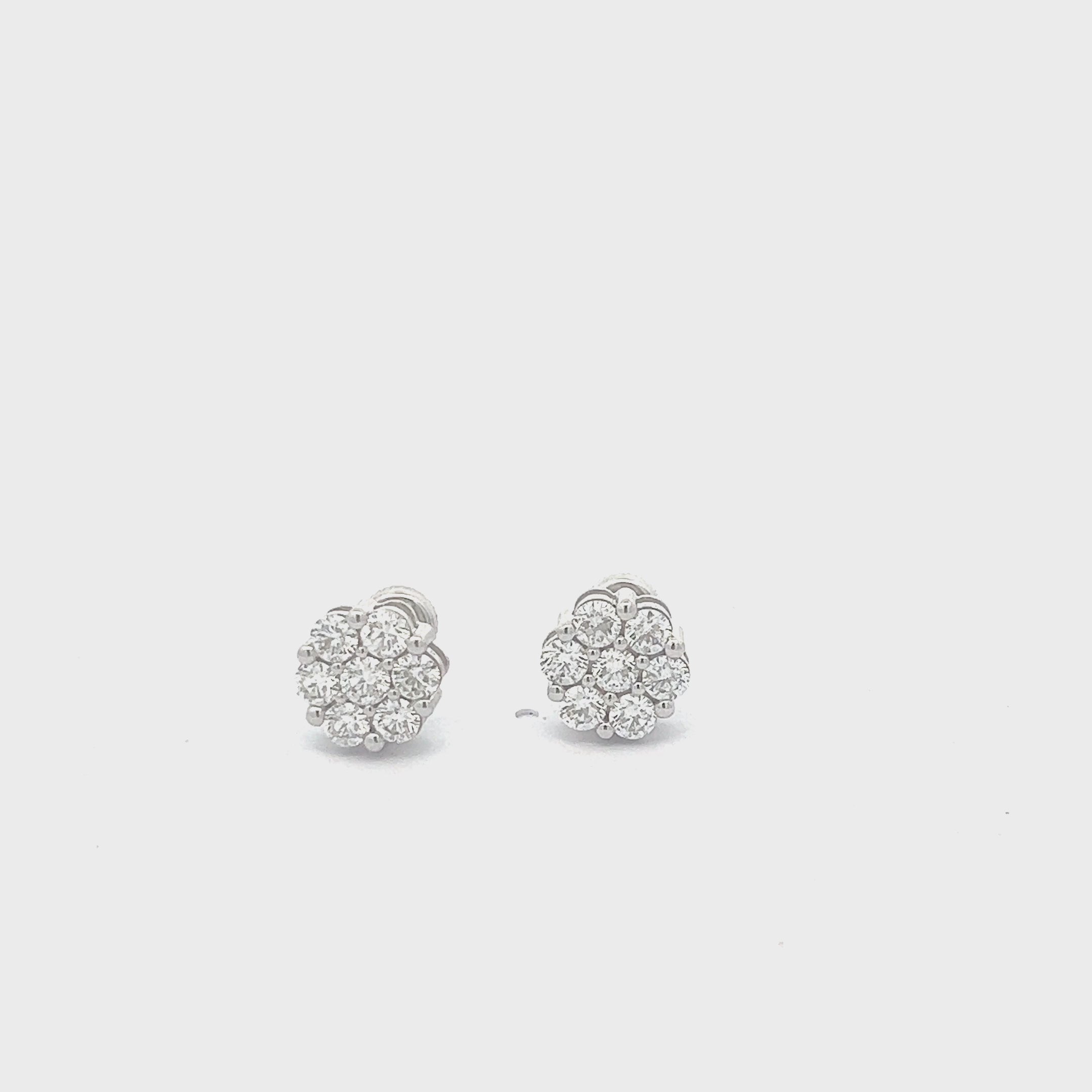 FL4188W S11,990.00 14KW 1.55-1.66CTW DIAMOND 7-STONE FLOWER EARRINGSFL4188W $11,990.00 14KW 1.55-1.66CTW DIAMOND 7-STONE FLOWER EARRINGS__2024-04-18-14-10-18.mp4