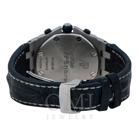 Audemars Piguet Royal Oak Offshore 26170ST 42MM White Dial With Blue Leather Bracelet