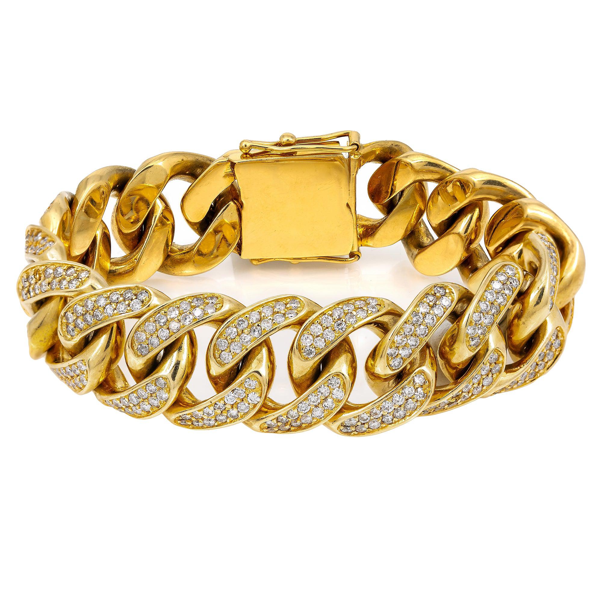Men's Diamond Cuban Bracelets