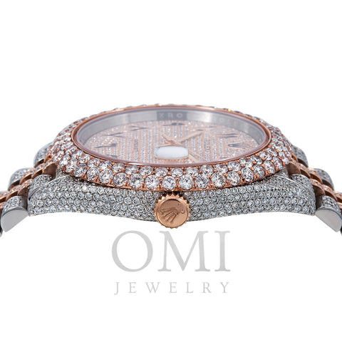 Rolex Datejust II Diamond Watch, 126331 41mm, Champagne Diamond Dial With 17.75 CT Diamonds